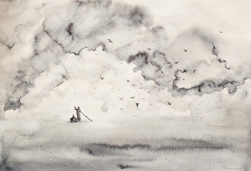 Небо. Море. Облака., Светник Ольга - ARTELECT